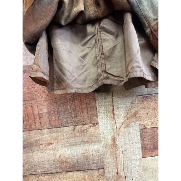 Vintage Platinum Timothy Schoefern Tie-Dye Midi Skirt Women Size 10 - Picture 3 of 6